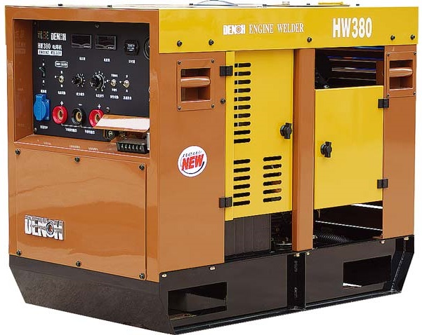 HW380汽油350A发电电焊多功能机