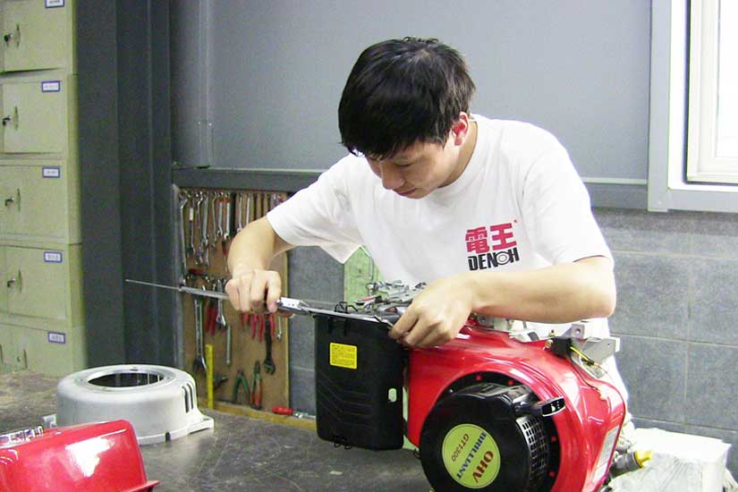 检查发电电焊机尺寸